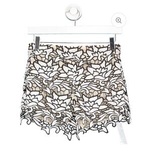 Alice and Olivia  Lace Floral Women Shorts